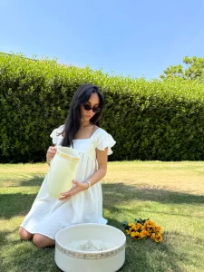 Ultra Soft Ruffled Dress - Cloud White